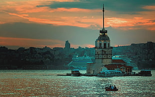 Maiden's Tower, Istanbul HD wallpaper